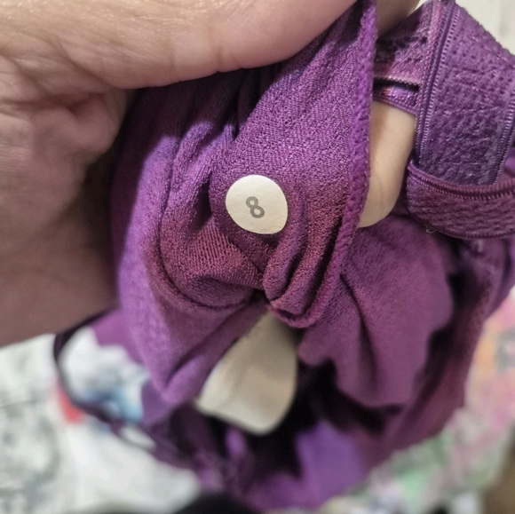 Lululemon Women's Purple Tank Top Yoga Pilates Workout Athleisure Lounge 8 - Picture 2 of 6
